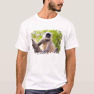 Monkey in jungle of Ranthambore National Park T-Shirt