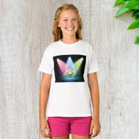 Monkey In Spotlights Girls T-Shirt