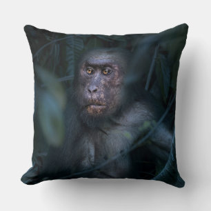 Monkey in the Jungle Cushion