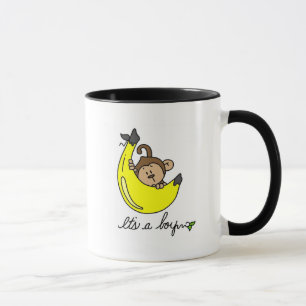 Monkey It's a Boy Tshirts and Gifts Mug