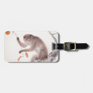Monkey Japanese Painting Chinese Zodiac Luggage T Luggage Tag