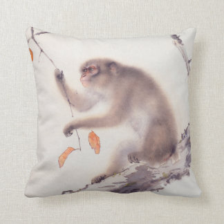 Monkey Japanese Painting Chinese Zodiac Pillow