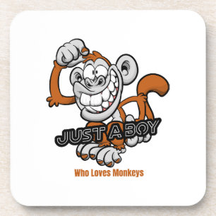 monkey  just a boy  coaster
