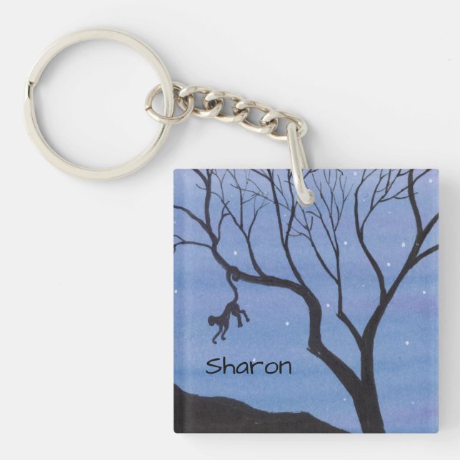 Monkey Key Ring (Front)