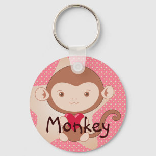 Monkey Keychain