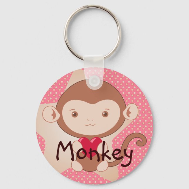 Monkey Keychain (Front)
