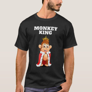 Monkey King Boys Monkey  Mens Monkey 1 T-Shirt