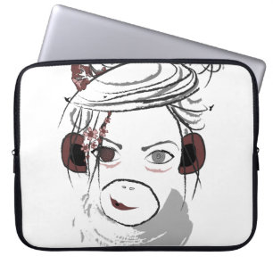 monkey. laptop sleeve