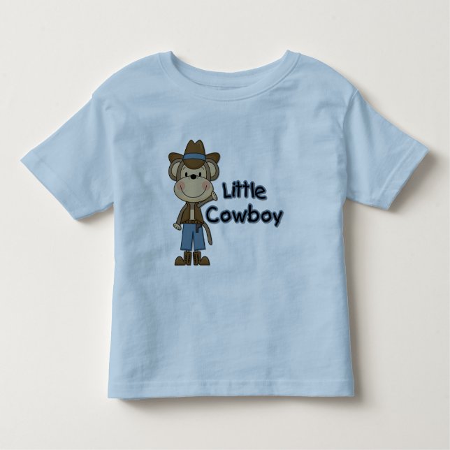 Monkey Little Cowboy Tshirts and Gifts (Front)