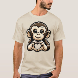 Monkey Lover I Love Monkeys T-Shirt