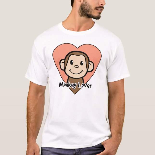Monkey Lover T-Shirt (Front)