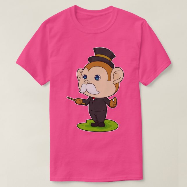 Monkey Magician Magic wand T-Shirt (Design Front)