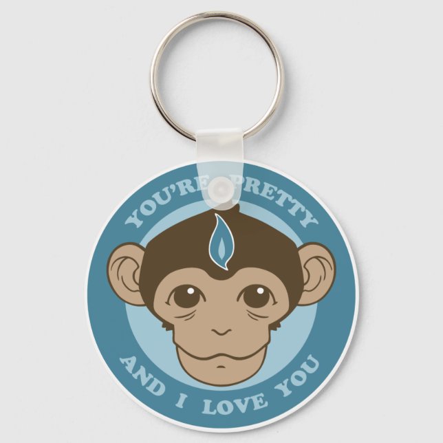 Monkey Mind Chalice Key Ring (Front)