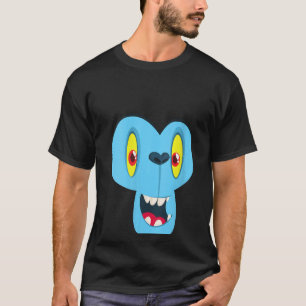 Monkey Monster Face Men's Women's Costume Hallowee T-Shirt
