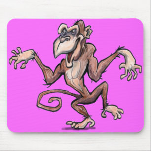 Monkey Mouse Pad