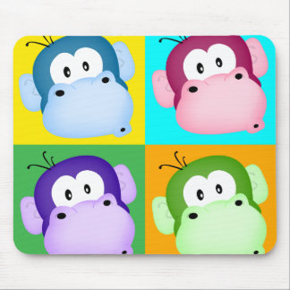 Monkey Mouse Pad