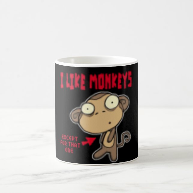 monkey mug (Center)