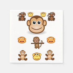 Monkey Napkin
