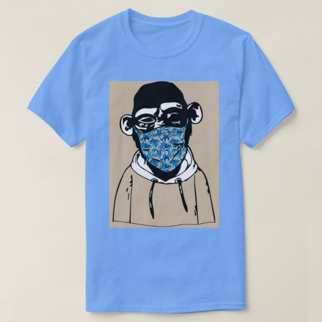 monkey NFT black 1 T-Shirt (Design Front)