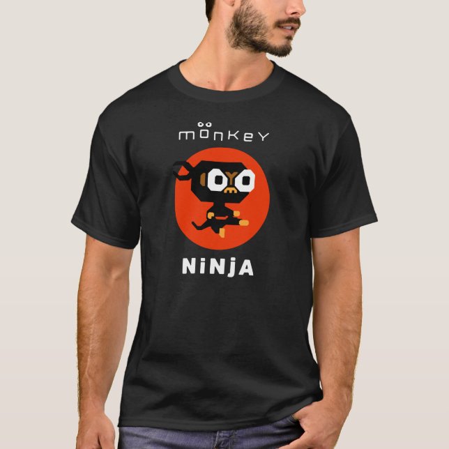 Monkey Ninja T-shirt (Front)