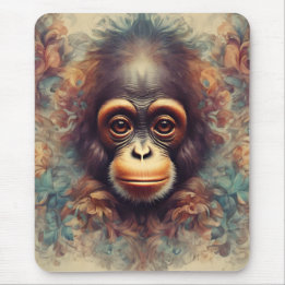 Monkey no 1 mouse pad