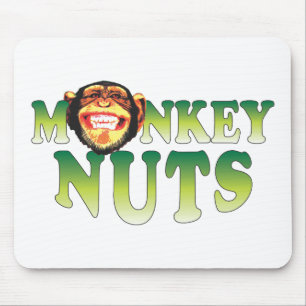 Monkey Nuts Mouse Pad