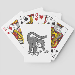 Monkey Paying Card Deck