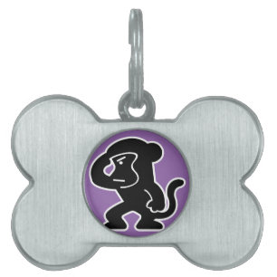 Monkey Pet Tag
