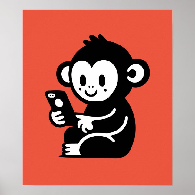 Monkey Phone Poster (Front)