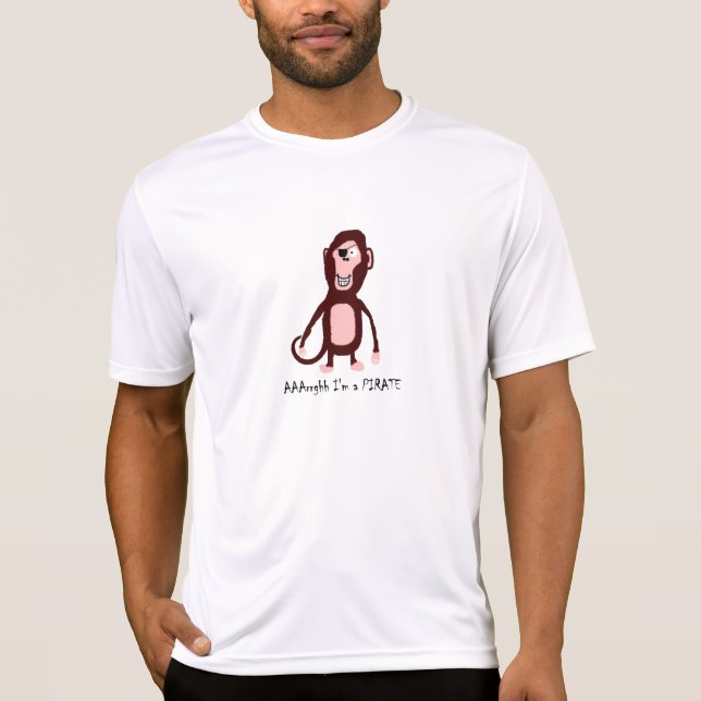 monkey pirate T-Shirt (Front)