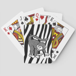 Monkey Playing Card Deck