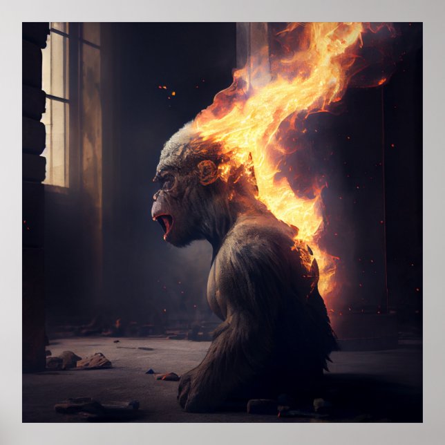 Monkey poster (Front)