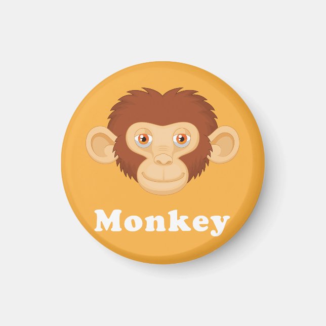 Monkey refrigerator magnets home kitchen (Front)