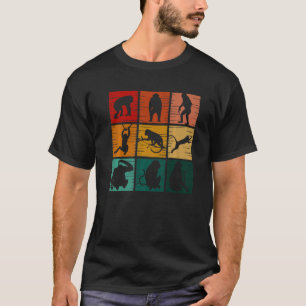 Monkey Retro Vintage Wild Animal  For Men Women  1 T-Shirt