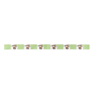 Monkey ribbon satin ribbon