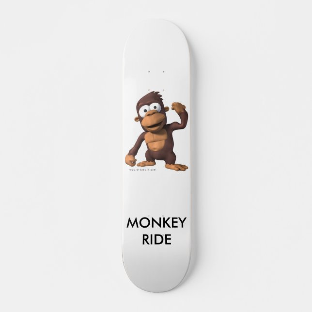 Monkey Ride Skateboard (Front)