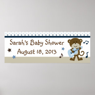 Monkey Rocker/Rock and Roll Poster/Banner Poster