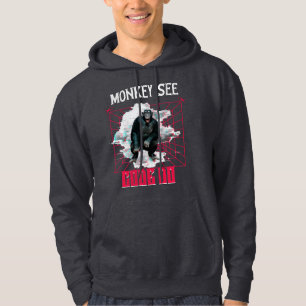Monkey See Code Do Web Developer Humour Hoodie