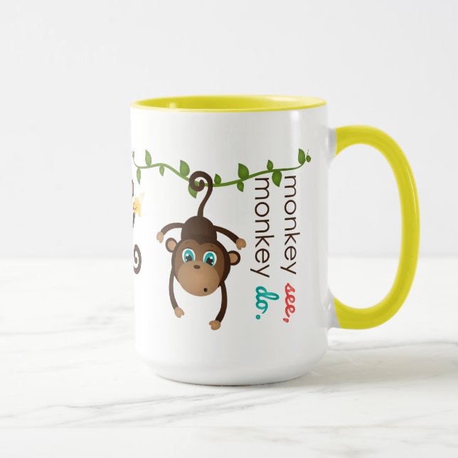 Monkey See Mug (Right)
