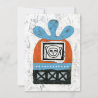 Monkey Sees All Greeting Card