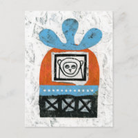 Monkey Sees All Postcard