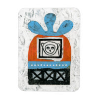 Monkey Sees All Refrigerator Magnet