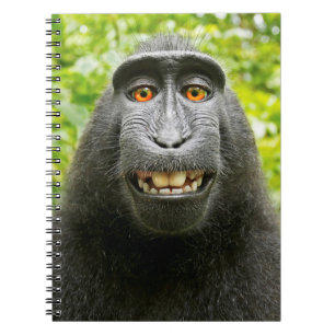 Monkey Selfie Notebook