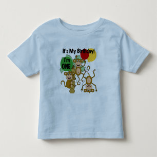 Monkey Shine 1st Birthday Tshirts and Gifts