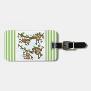 Monkey Shine Luggage Tag