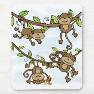 Monkey Shine Mouse Pad