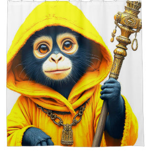 Monkey Shower Curtain