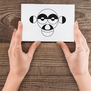 Monkey Sign Post-it Notes