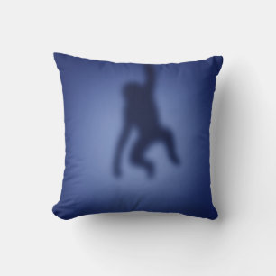 Monkey silhouette cushion