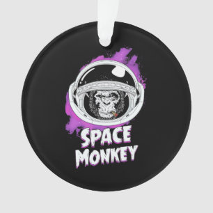 Monkey Space Monkey Ornament